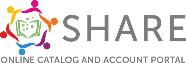 SHARE Consortium Logo: Online catalog and account portal